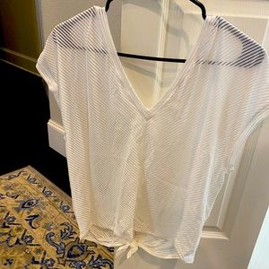 Lululemon tie back top